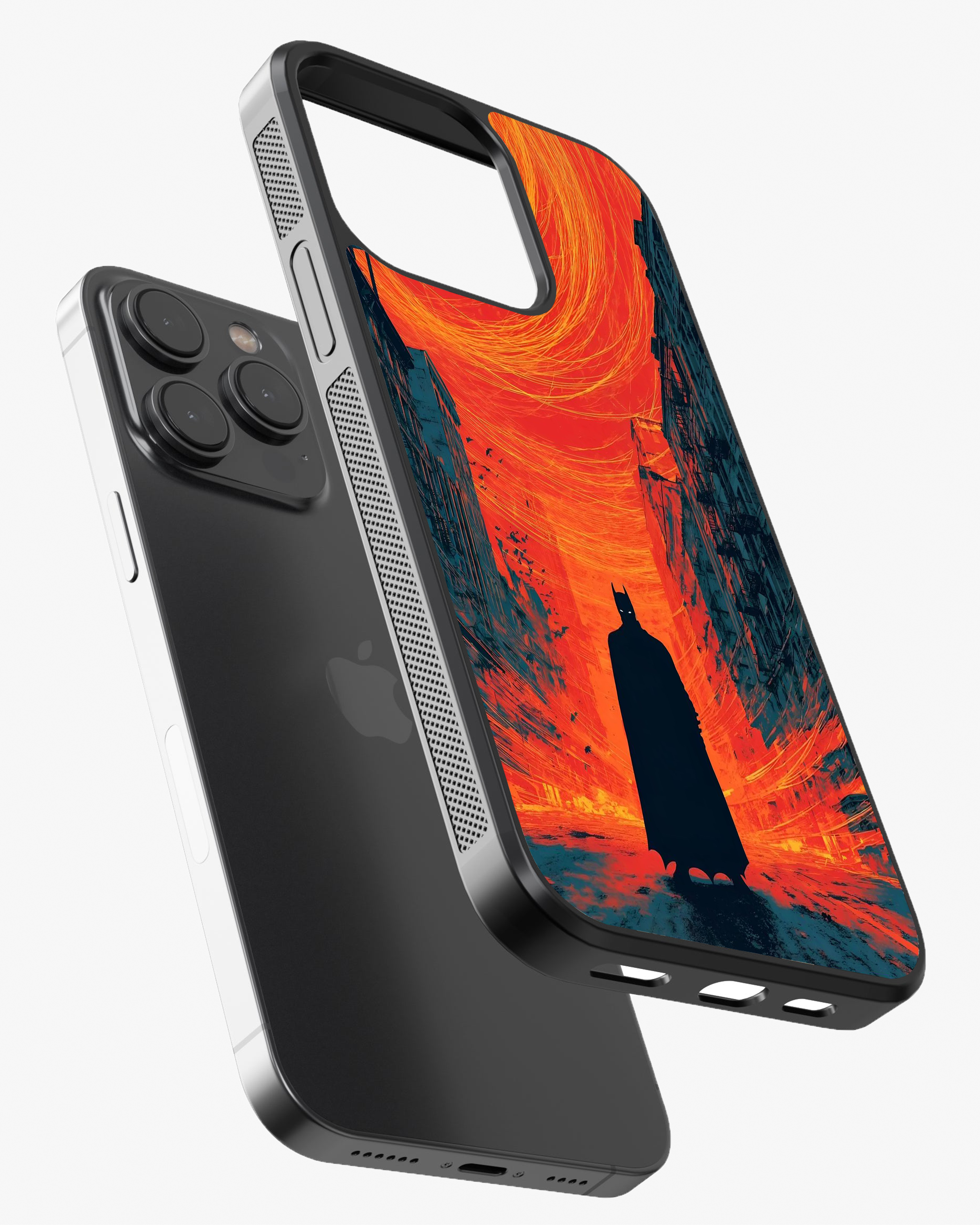Batman Orange Glass Case