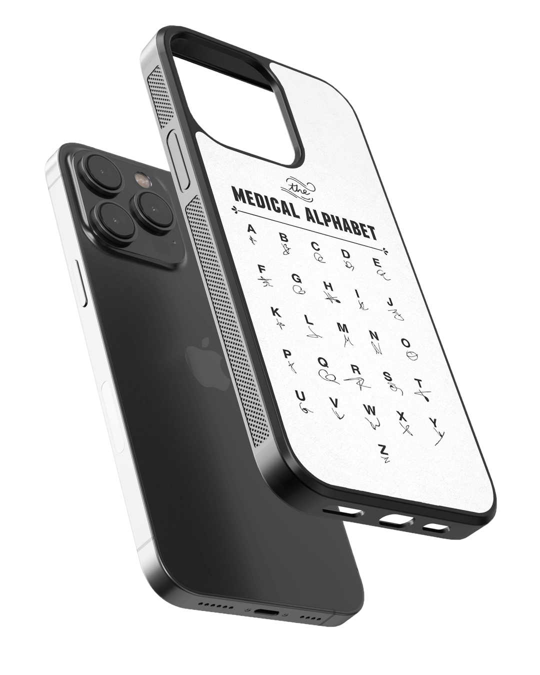 Doctor’s Handwriting Decoded – A to Z Edition Cover Glass Case