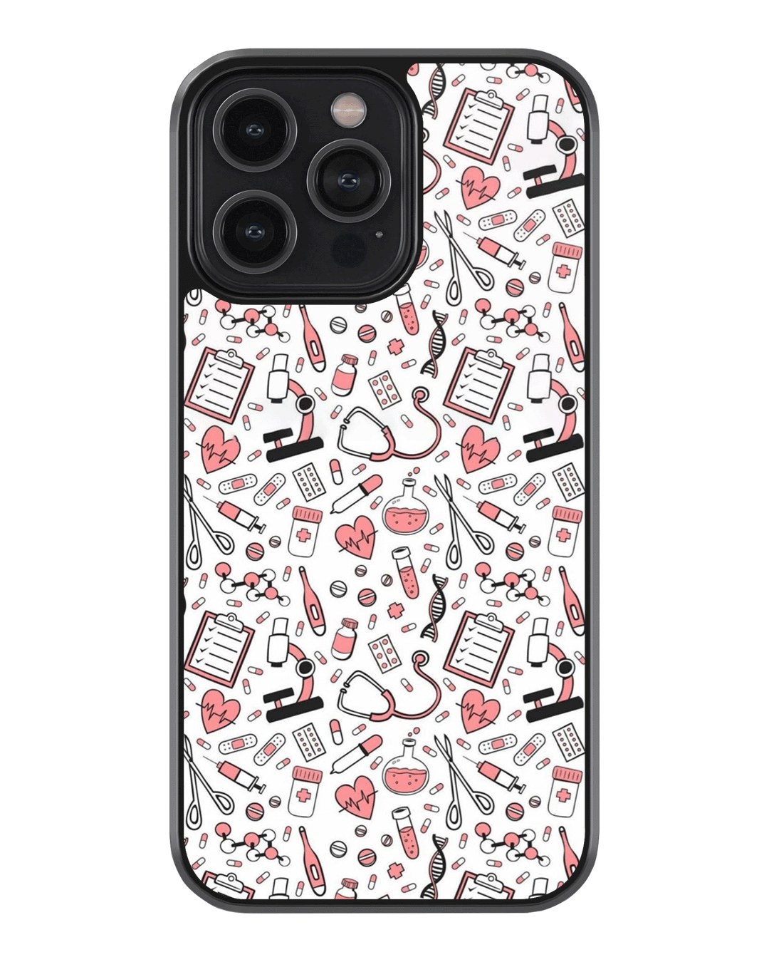 Cute Medical Vibes – Heal in Style Cover Glass Case