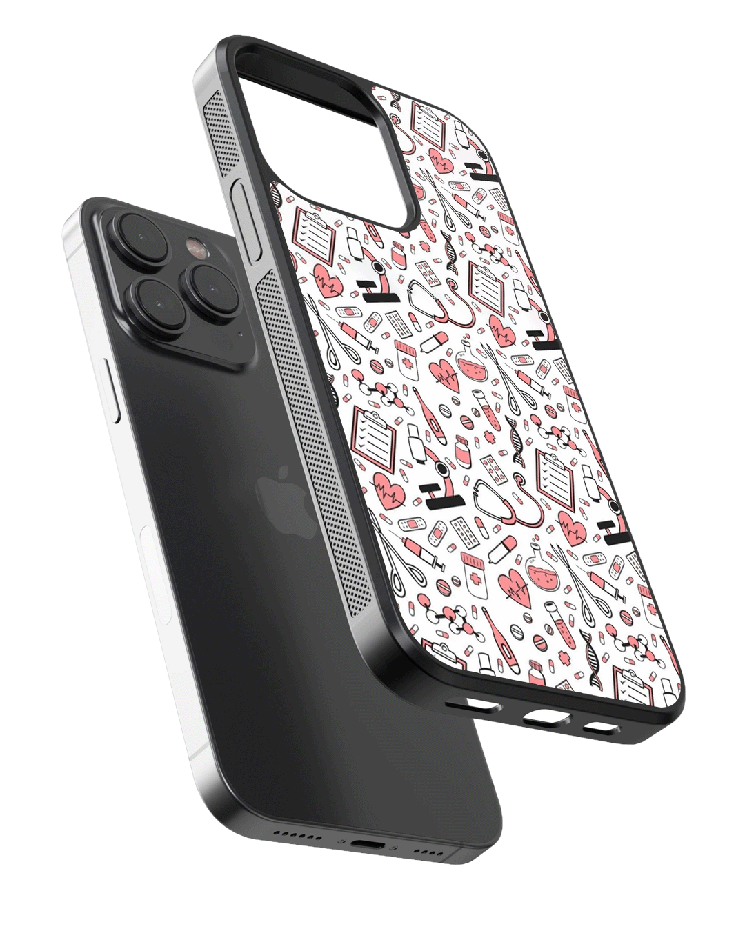 Cute Medical Vibes – Heal in Style Cover Glass Case