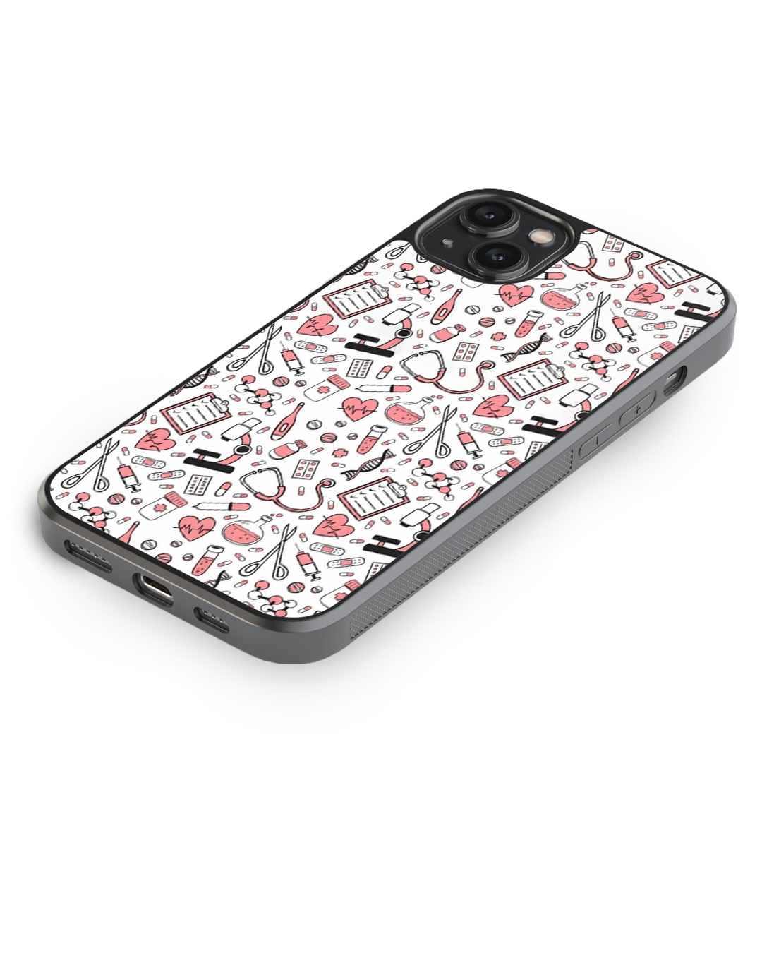 Cute Medical Vibes – Heal in Style Cover Glass Case