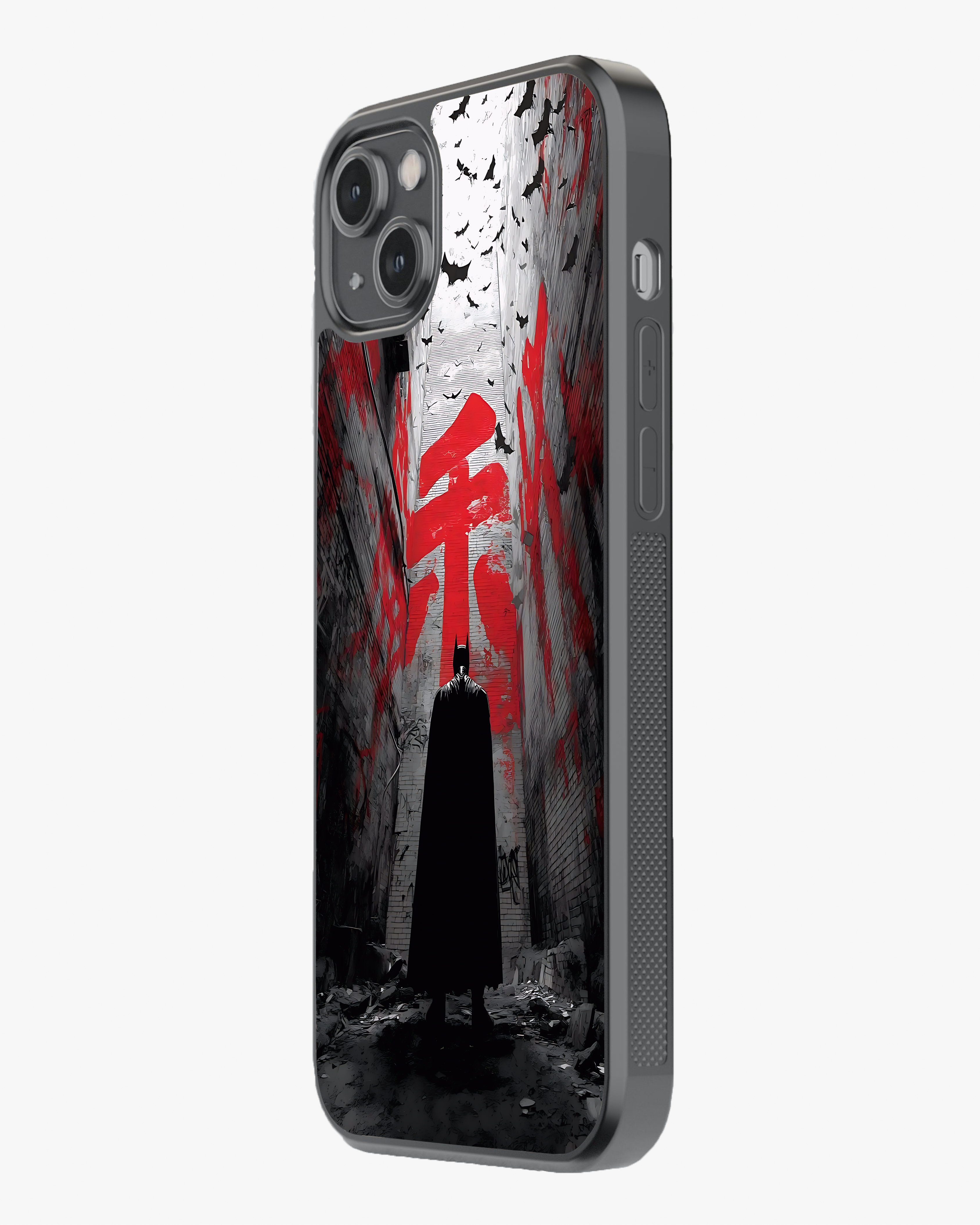 Dark Knight Alley Artwork Phone Cover Glass Case