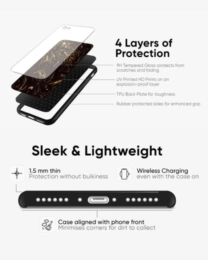 The Batman Typography Edition Phone Cover Glass Case