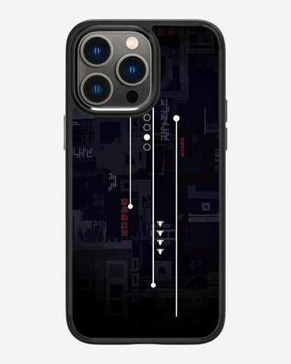 Matrix Printed Glass Case