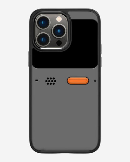 RetroBot Printed Glass Case