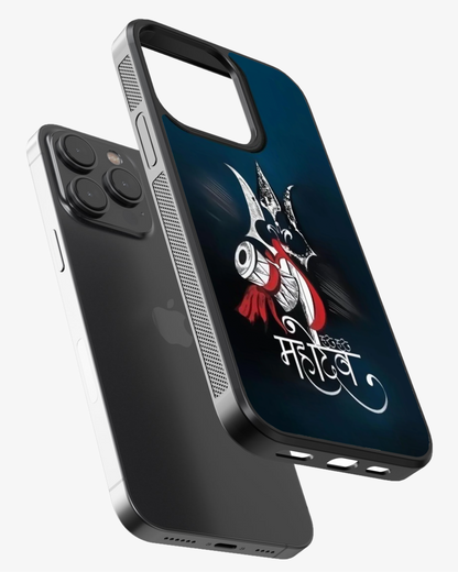 Mahadev Printed Glass Case