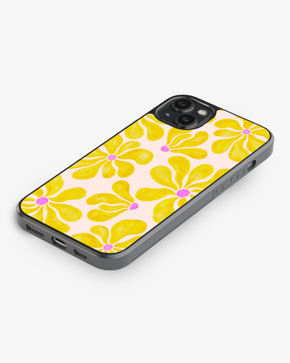 Butter Bloom Glass Case