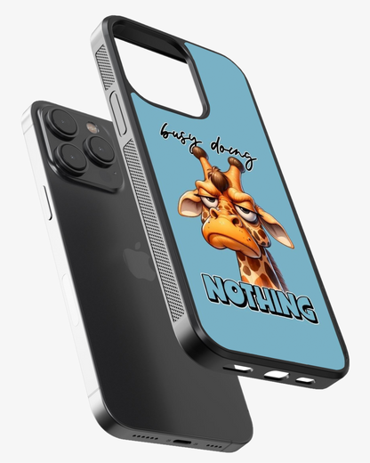 Chillax Printed Glass Case