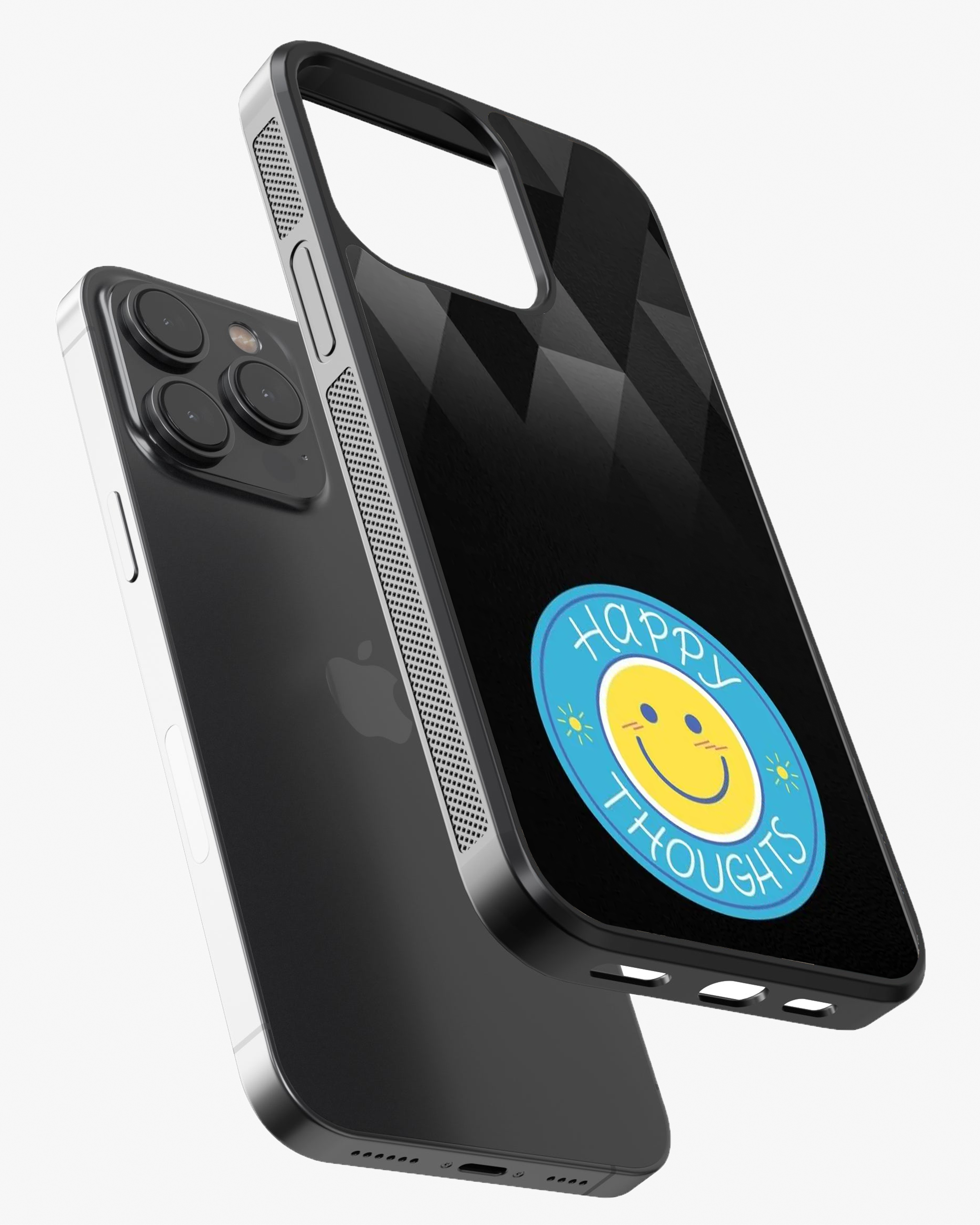 CheerUp Printed Glass Case