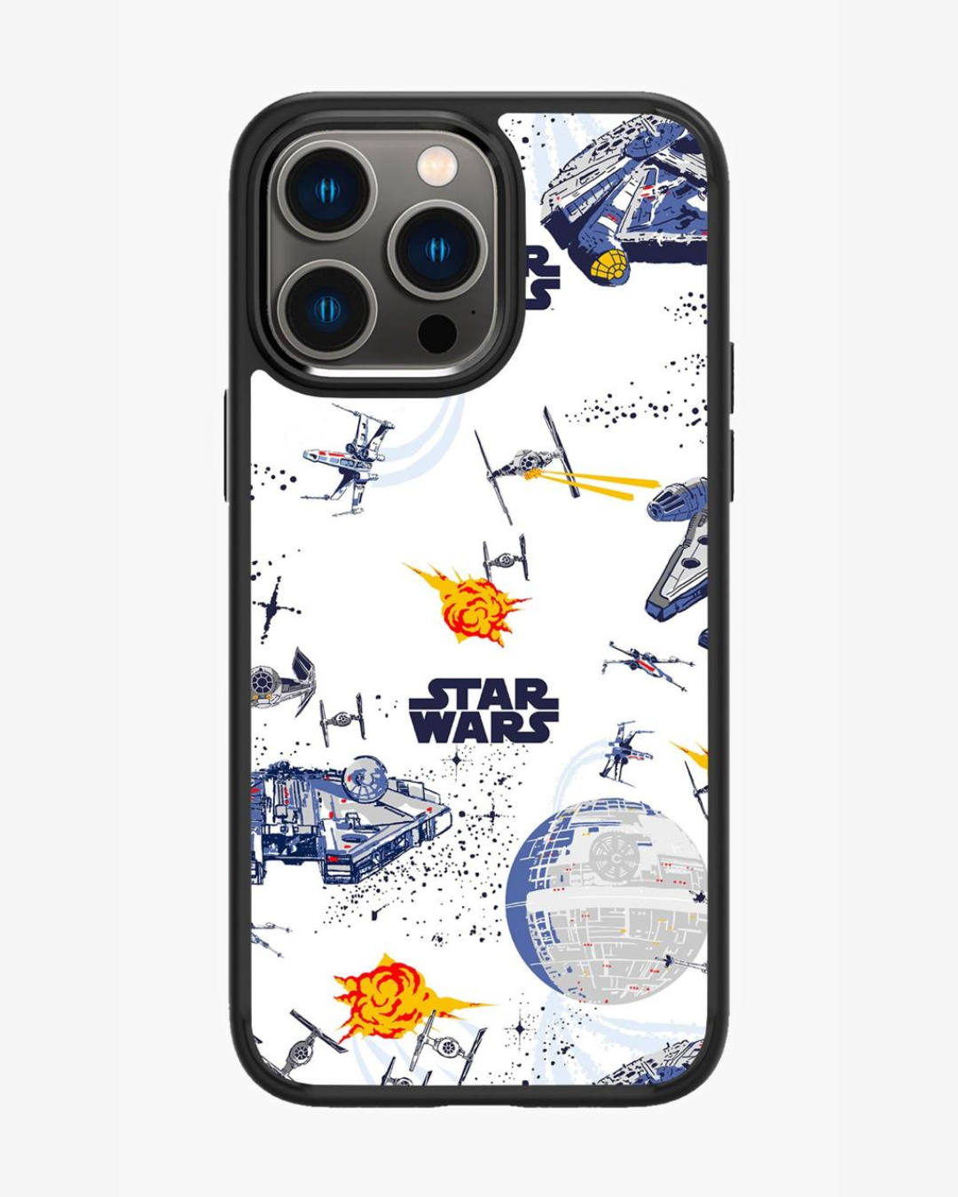Star Wars Millennium Falcon Printed Glass Case