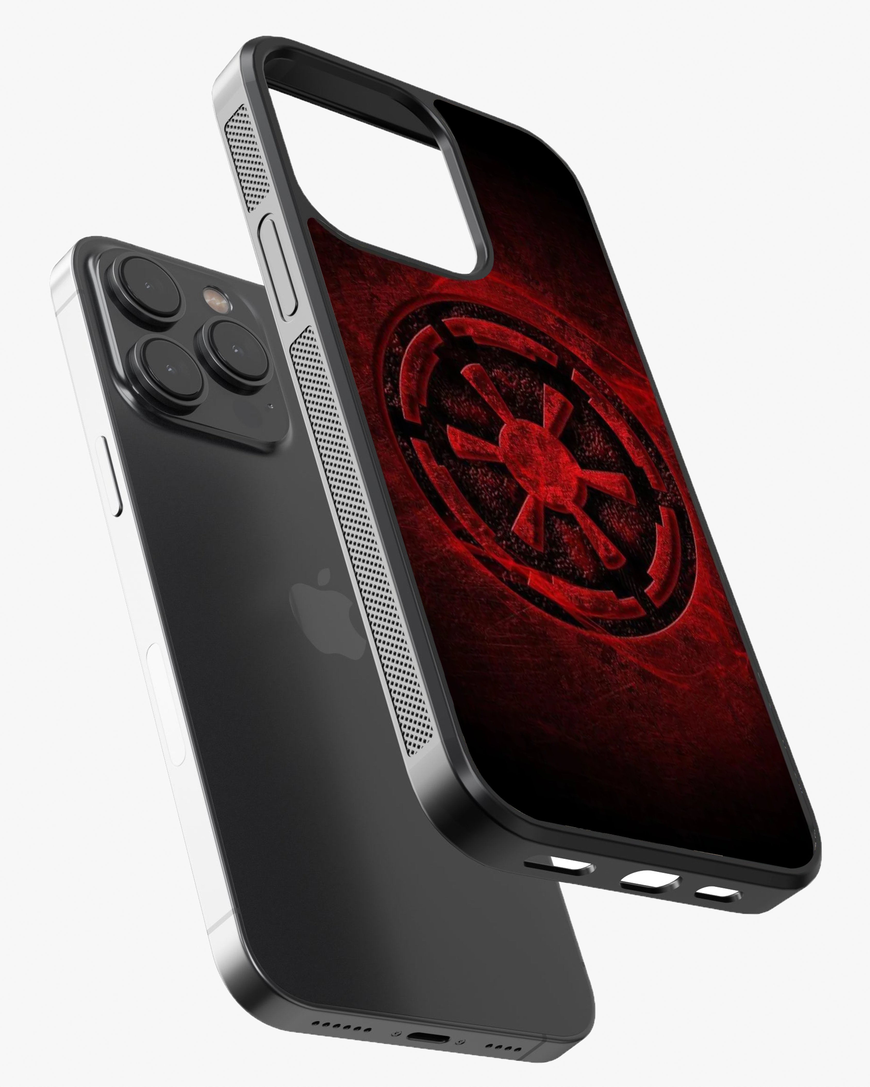 Star Wars Empire Red Printed Glass Case