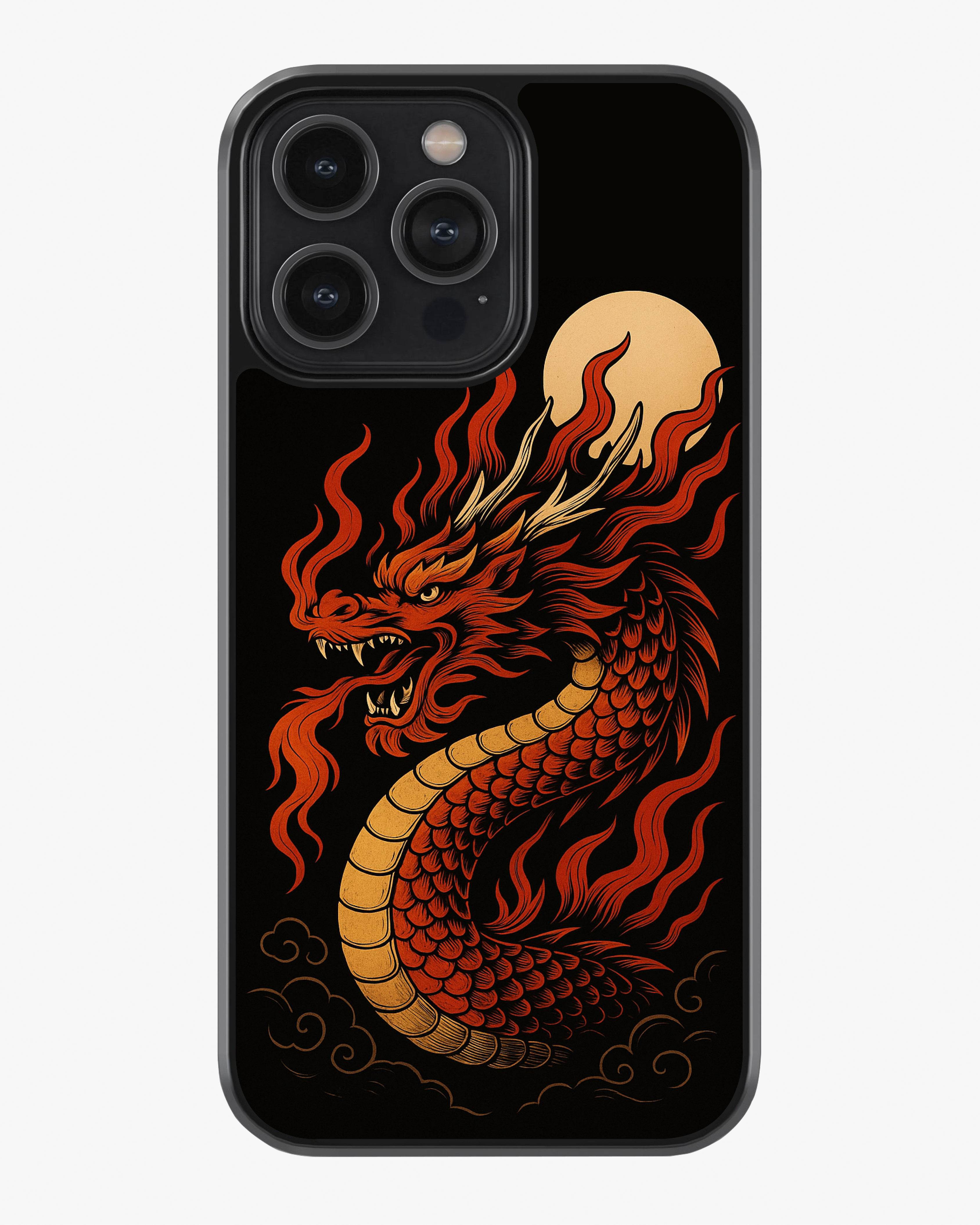 Fire Serpent Glass Case