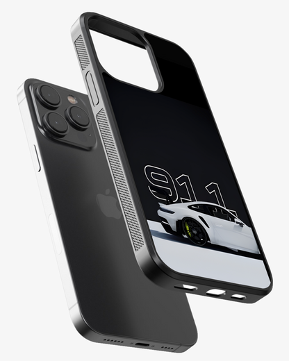 911 Turbo Art Glass Case