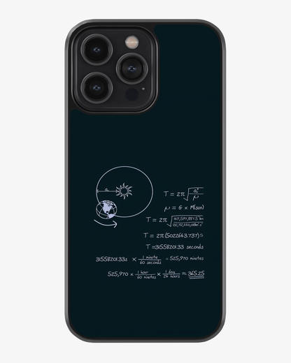 Orbit Calculation Glass Case