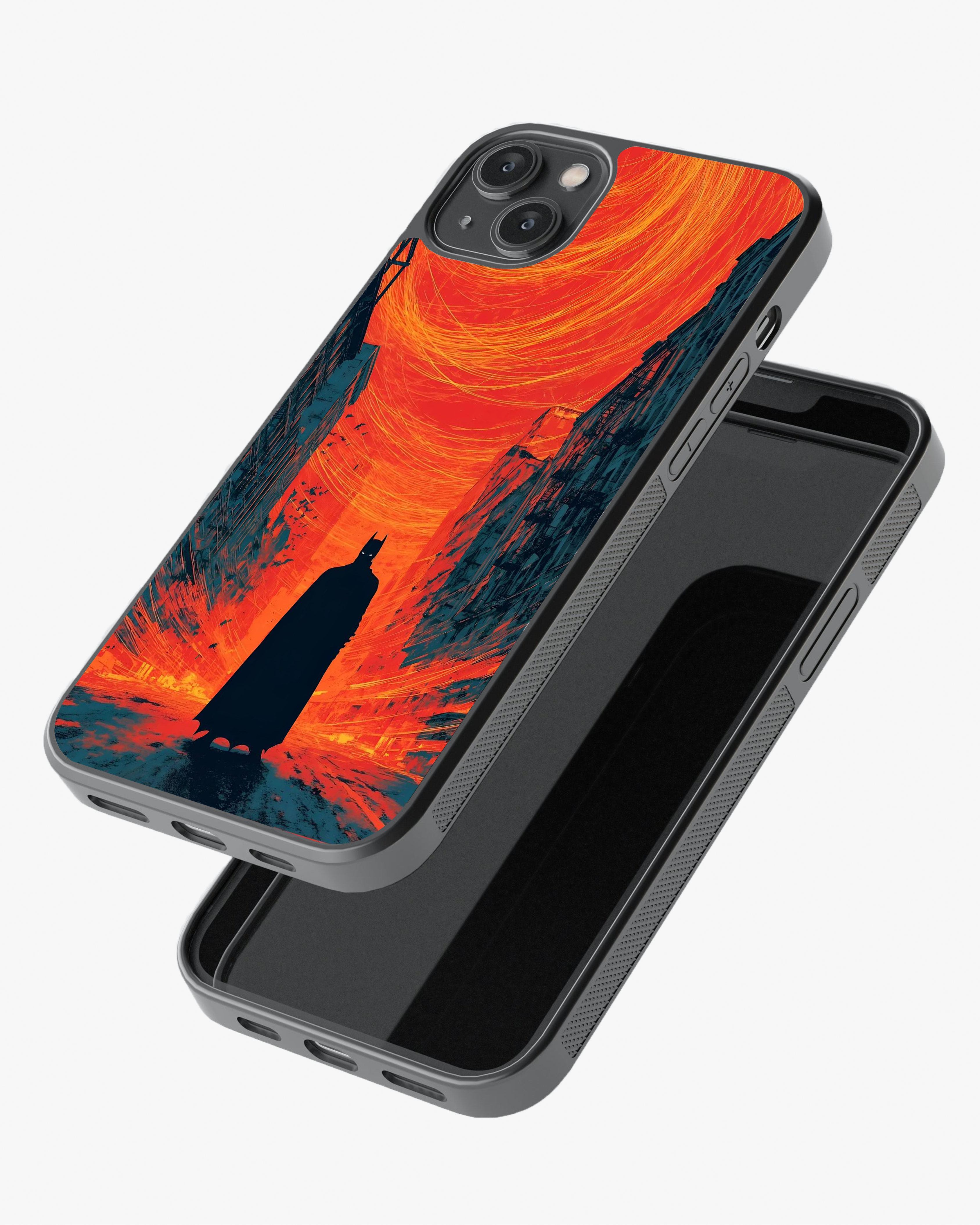 Batman Orange Glass Case