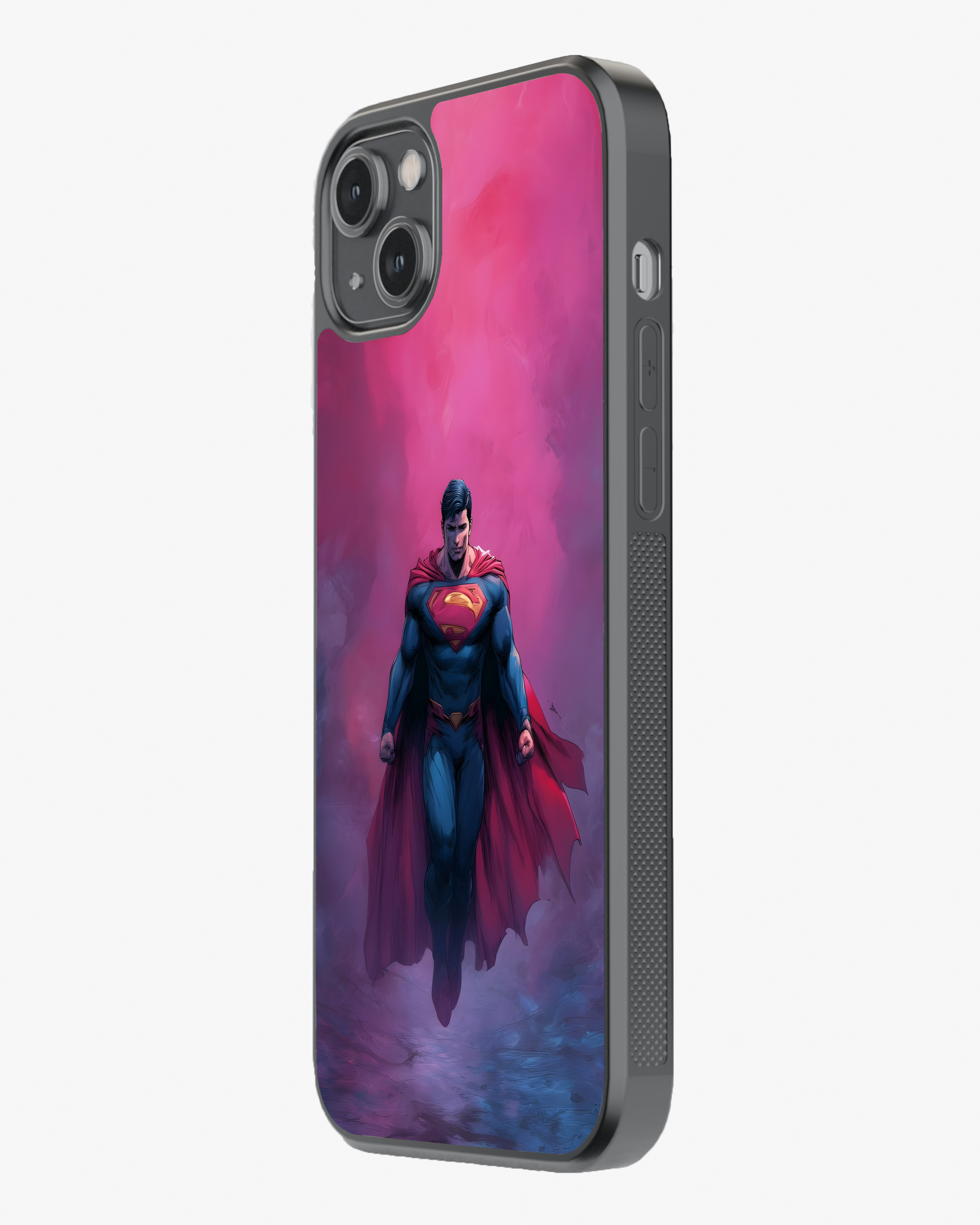 Superman Power Mode Mobile Cover Glass Case