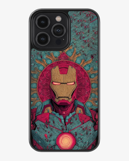 Advanced Tech Warrior Phone Cover Glass Case