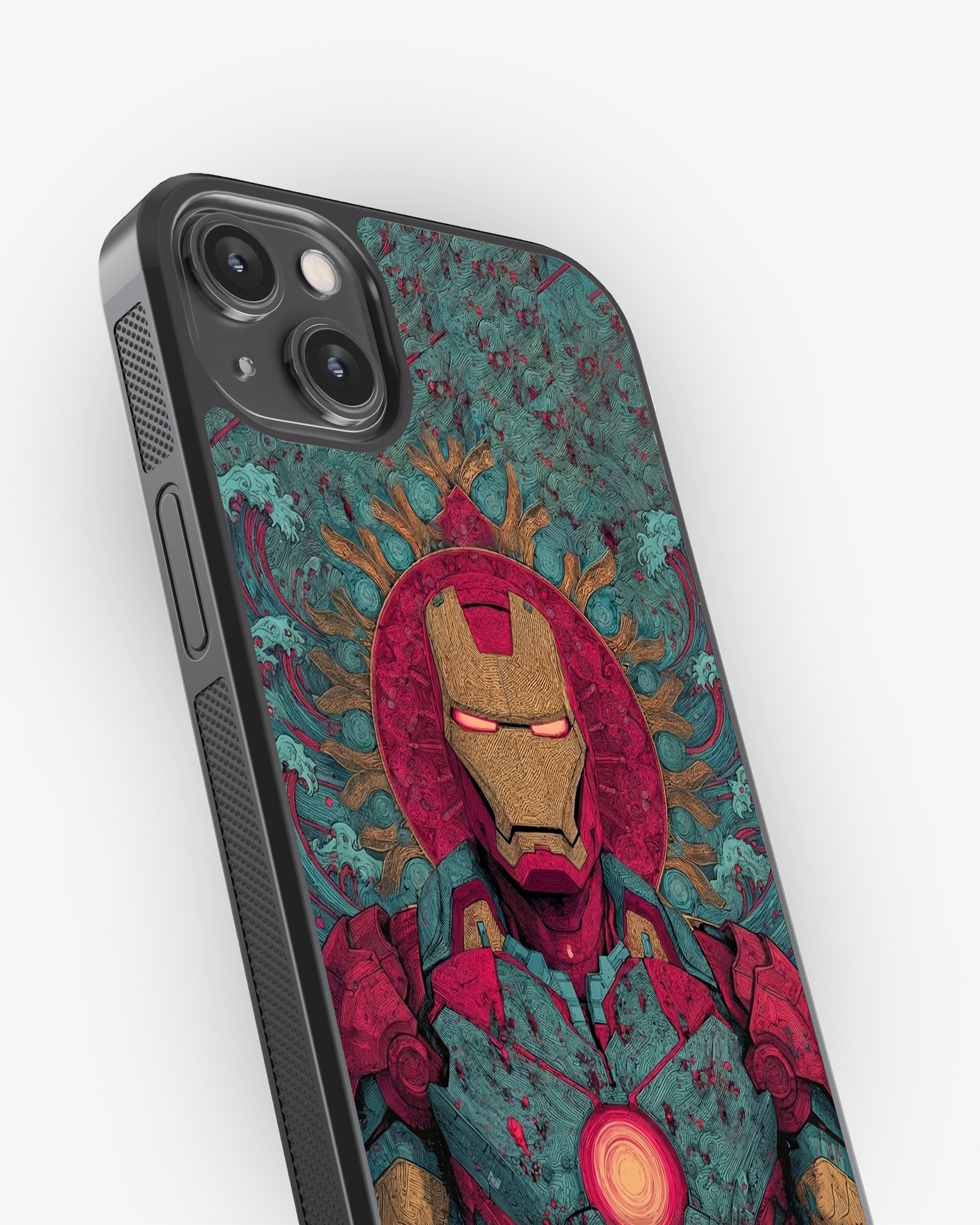 Advanced Tech Warrior Phone Cover Glass Case