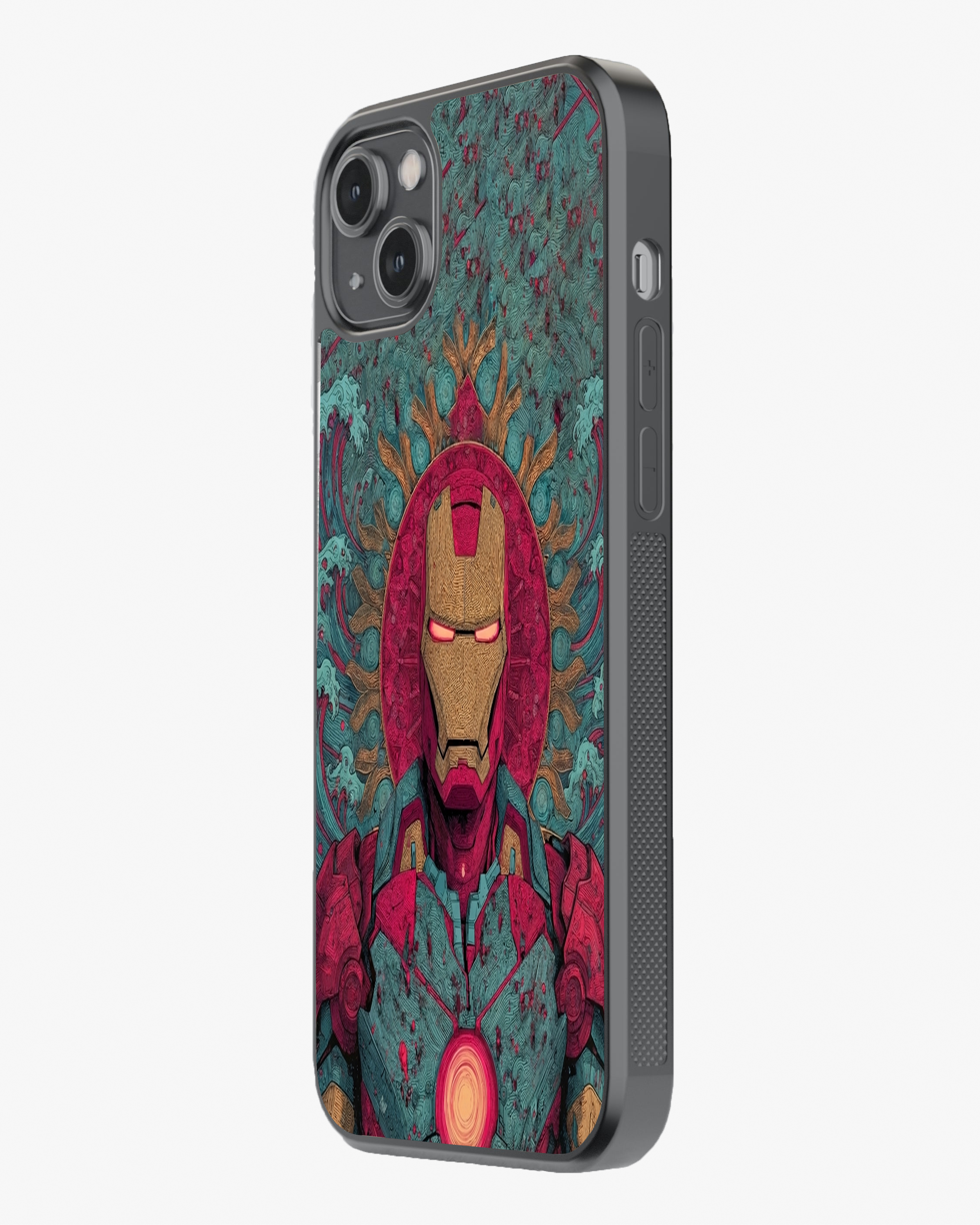 Advanced Tech Warrior Phone Cover Glass Case