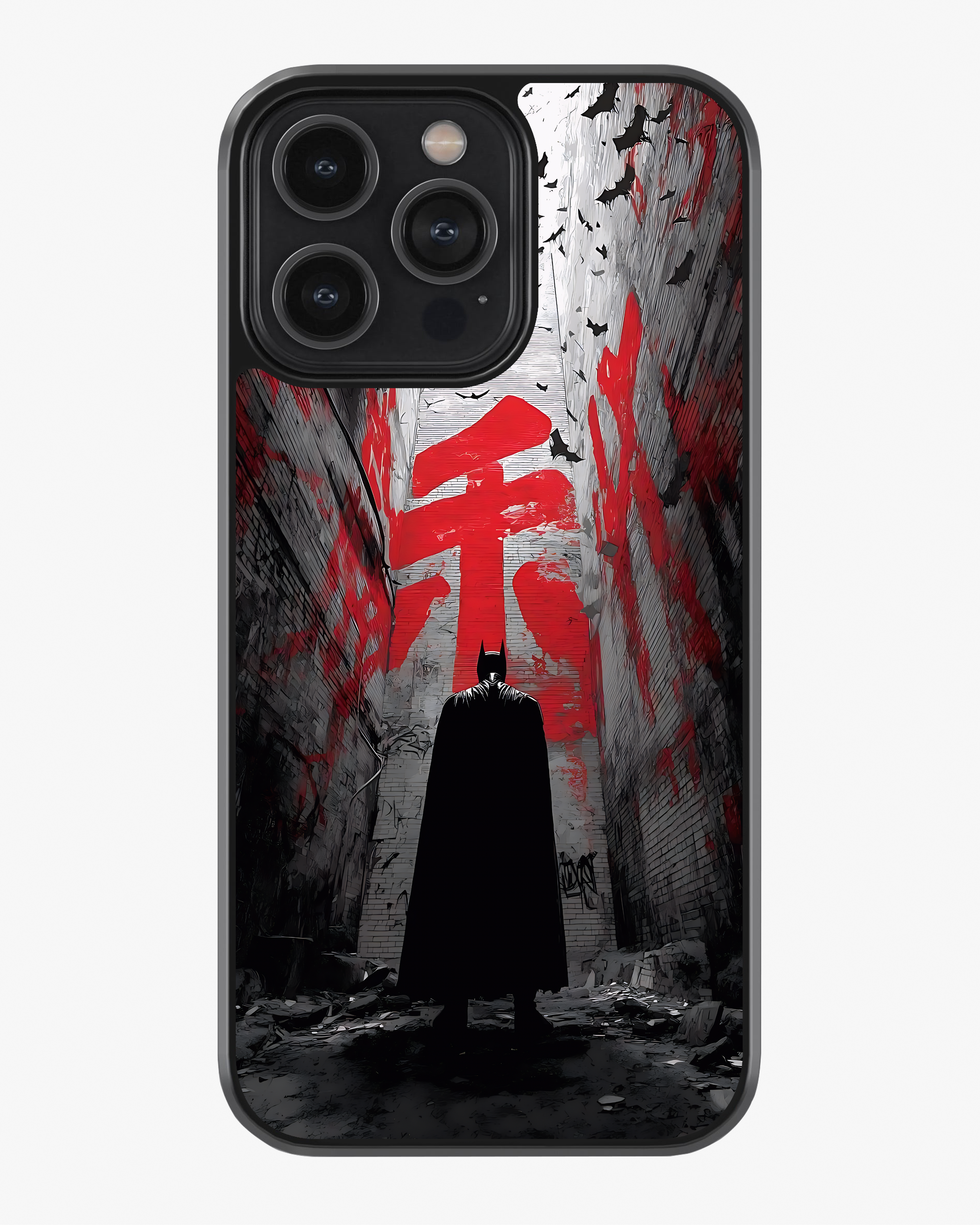 Dark Knight Alley Artwork Phone Cover Glass Case