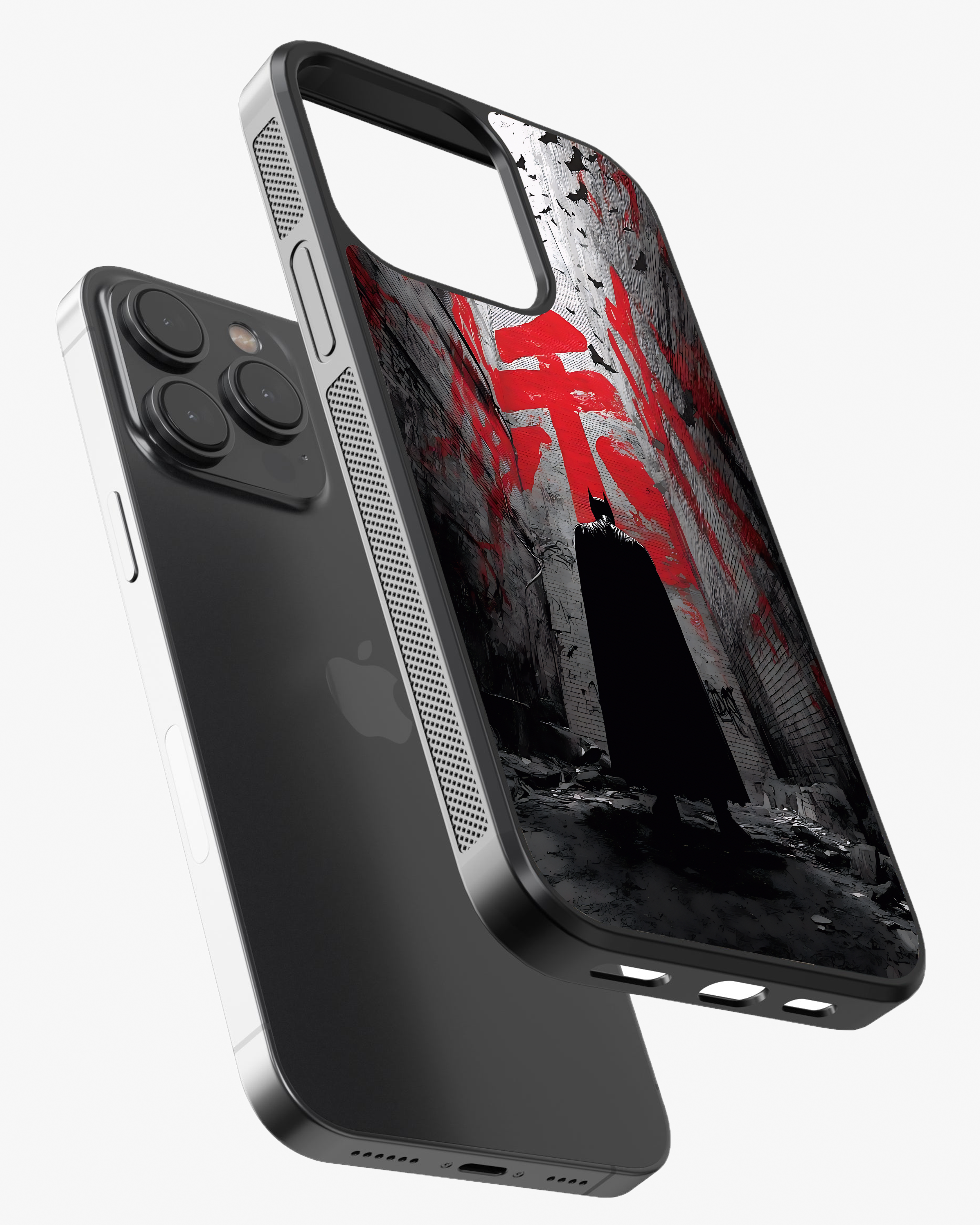 Dark Knight Alley Artwork Phone Cover Glass Case