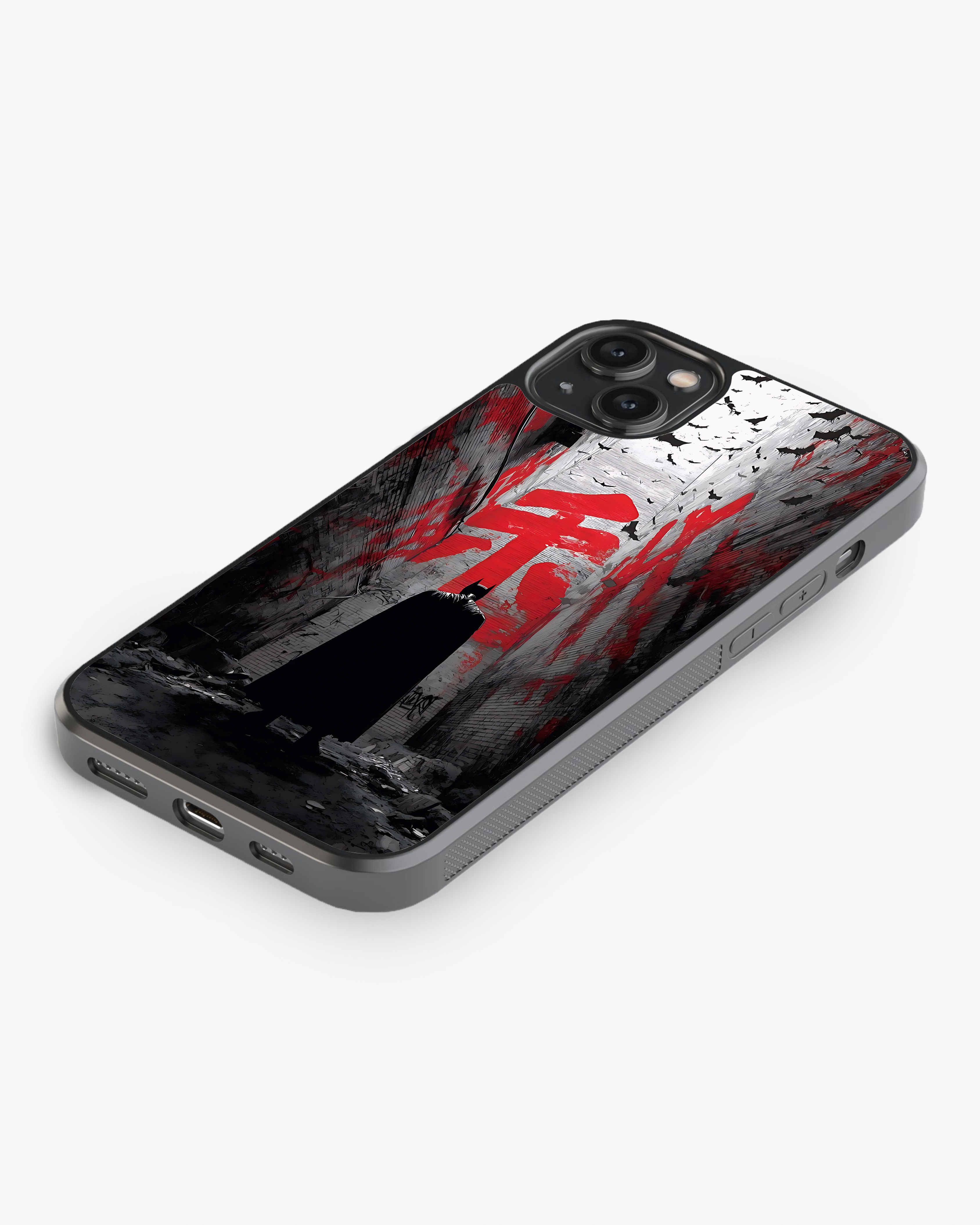 Dark Knight Alley Artwork Phone Cover Glass Case