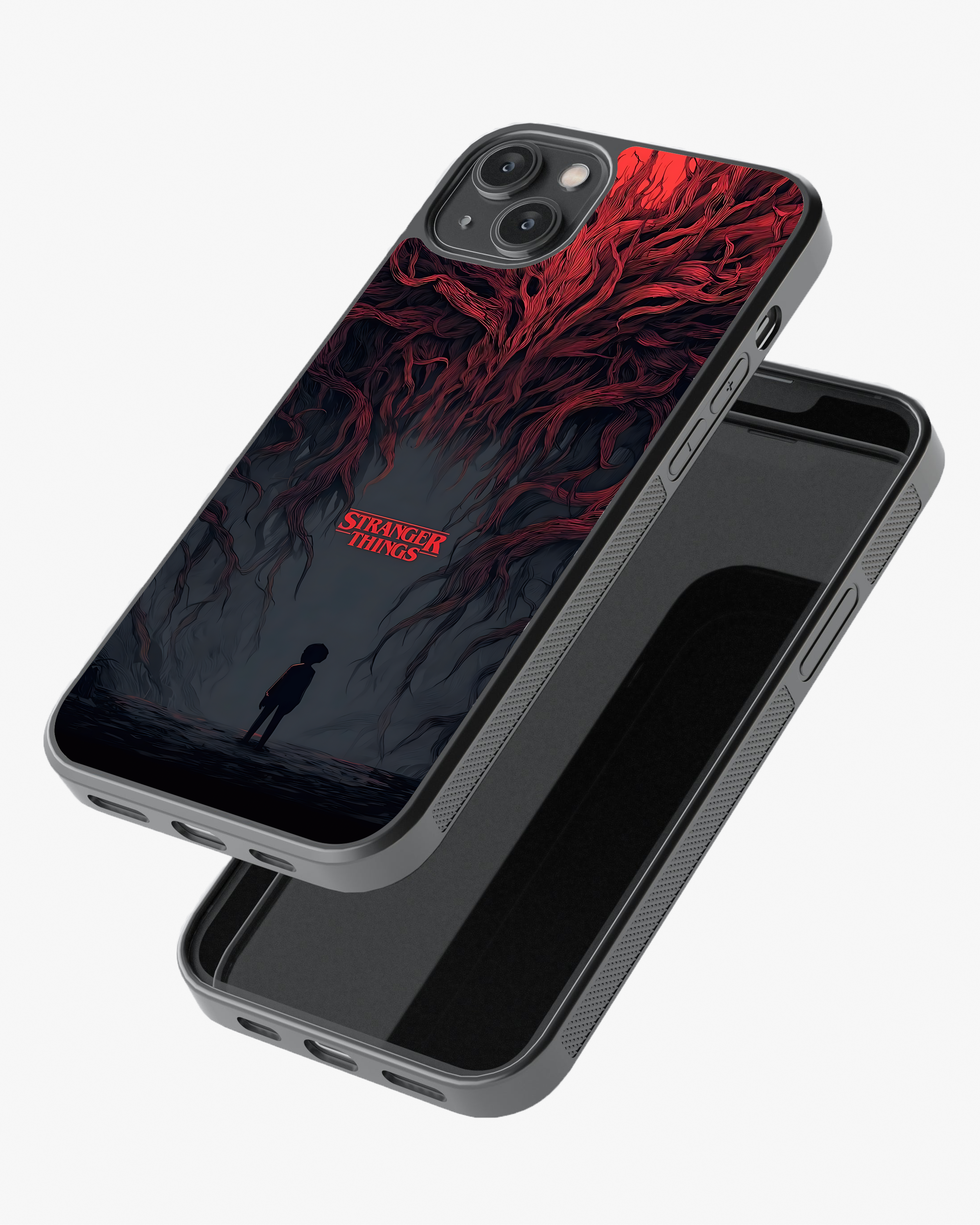 Shadow World Creature Vines Phone Cover Glass Case