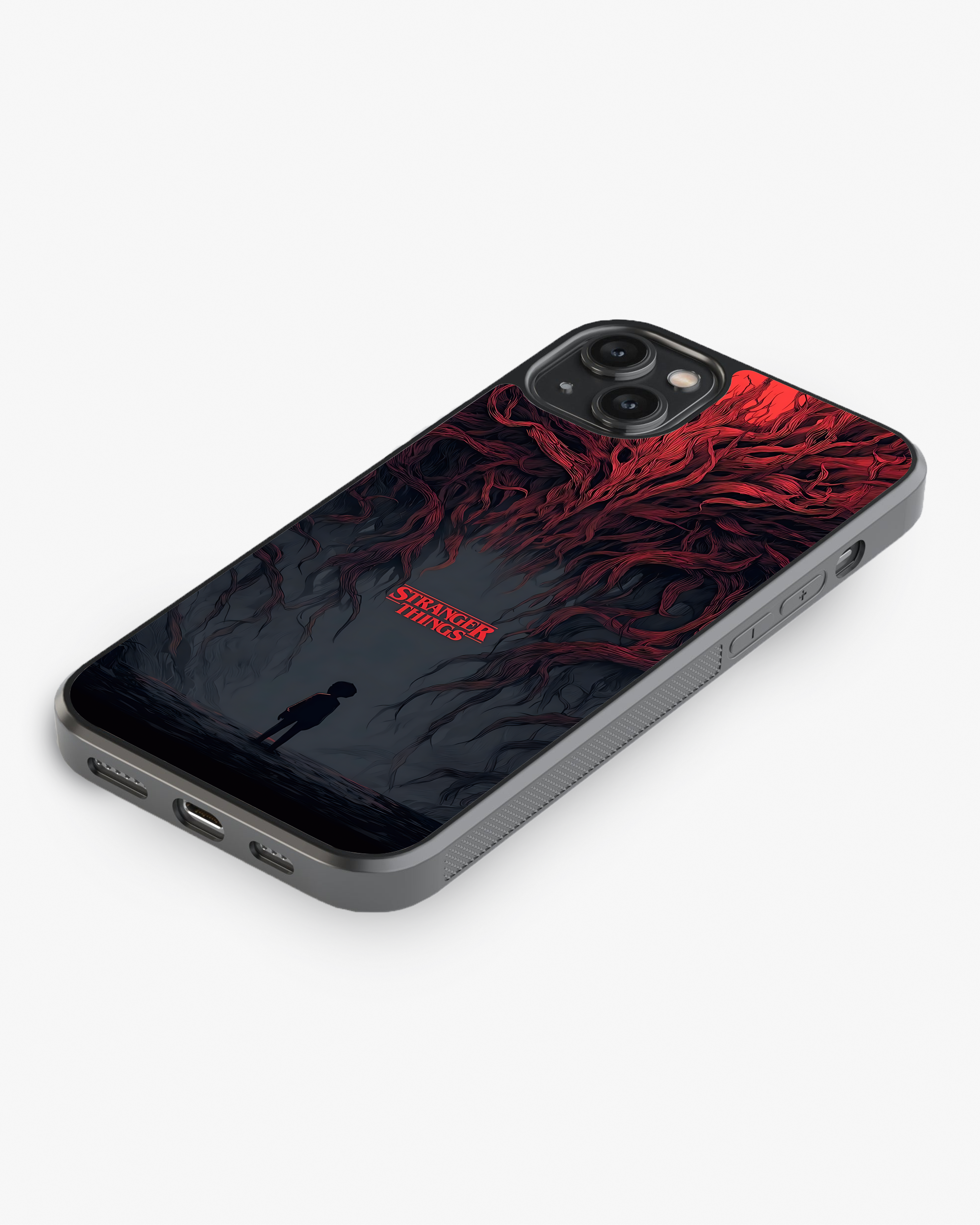 Shadow World Creature Vines Phone Cover Glass Case